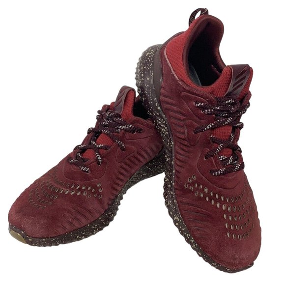 Adidas AlphaBounce LEA Leather Running Shoes 7 - Picture 5 of 13